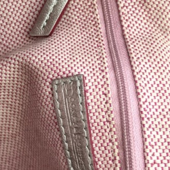 Dooney & Burke Silver Leather Hobo Bag - Picture 5 of 6